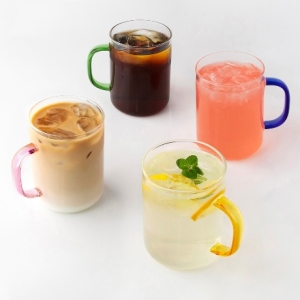 로코리빙 컬러 핸들 내열 머그컵 480ml (4개)_이미지