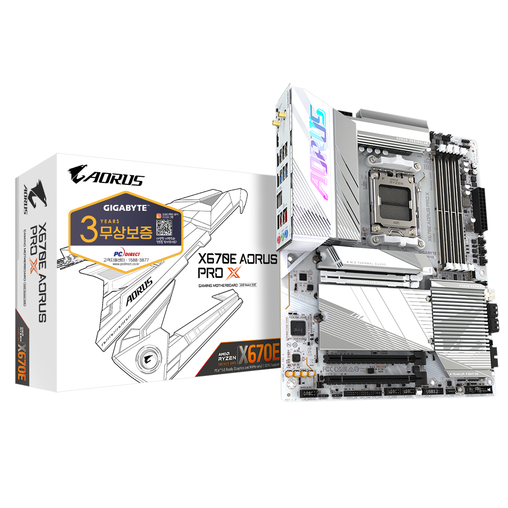 GIGABYTE X670E AORUS PRO X 피씨디렉트