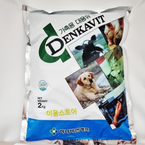 하나비앤에프 덴카비트 가축용 대용유 2kg_이미지