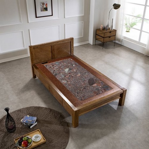 현대의료기 HD 511SS 돌침대 SS (브라운팔보석)_이미지