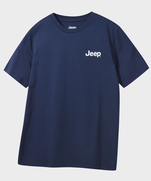 JEEP 코튼 30수 스몰로고 반팔 티셔츠 JR5TSU092NA_이미지