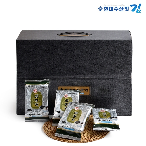 현대수산맛김 보령 대천김 곱창 도시락김 /조미김/구운김 5g (30봉)_이미지
