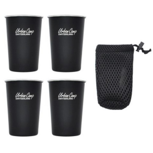 씨에스리빙 키친유 캠핑 스텐컵 350ml