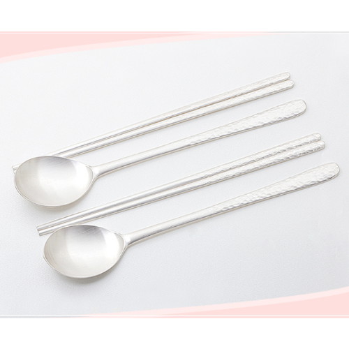 은수저닷컴 칠보 99% 은수저 C0000 (2개)_이미지