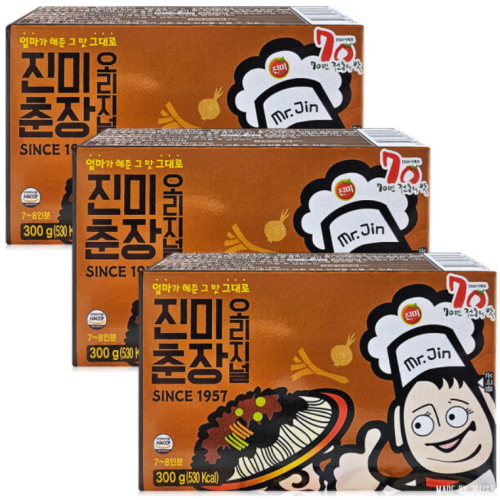 진미 진미춘장 오리지널 300g (3개)_이미지
