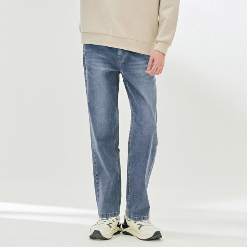 체이스컬트 패플 남성 인밴딩 스트레이트 에어 데님 팬츠-DBRK2323