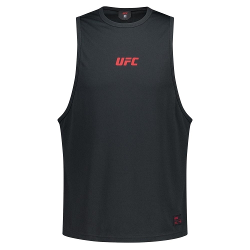 UFC 포텐 짐웨어 슬리브리스 블랙 U4SLV2104BK