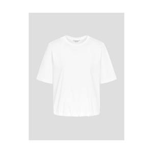  빈폴 LADIES 밑단 스트링 반소매 티셔츠 화이트 BF5742C021 343582