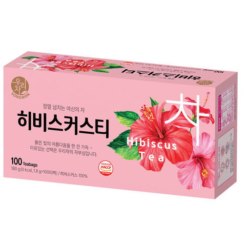 송원식품 우리차 히비스커스티 100T이미지입니다. 누르면 해당 게시물로 새창이동합니다.