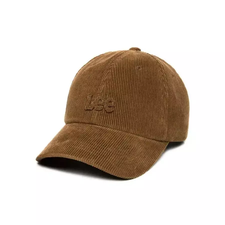LEE LE2603CA02CE 스몰 트위치 로고 코듀로이 볼캡 카멜 7219664