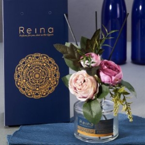 아도라하우스 레이나퍼퓸 장미와동백 투명 플라워 디퓨저 150ml x 2개