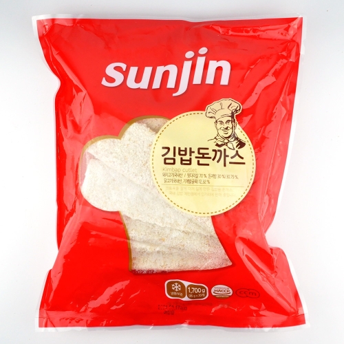 선진포크 선진 김밥용 김밥돈까스 1.7kg 85gX20개_이미지