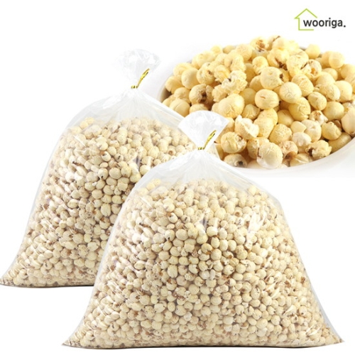 우리가스토리 대용량 팝콘 강냉이 1kg+1kg 뻥튀기 대용량과자 옛날과자