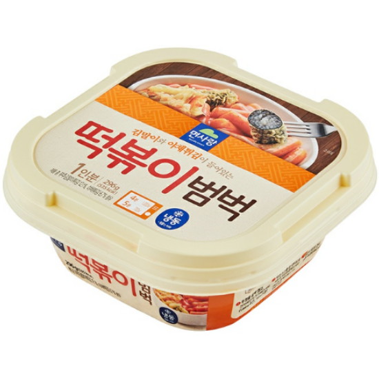 면사랑 떡볶이범벅 냉동 296g 3개