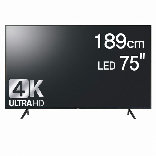 삼성전자 UN75NU7050FXKR (스탠드)_이미지