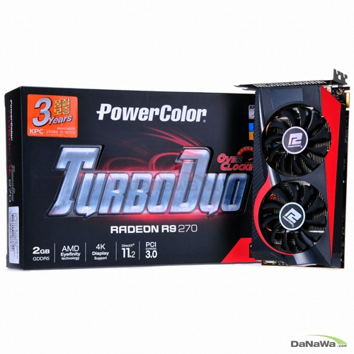PowerColor 라데온 R9 270 TurboDuo OC D5 2GB_이미지