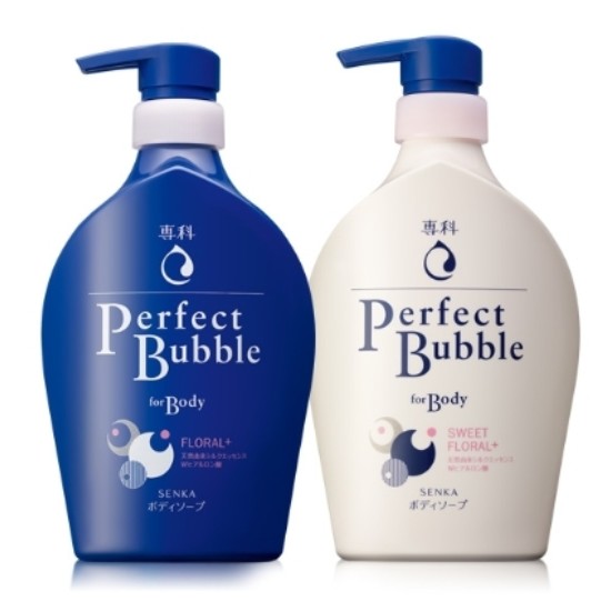 시세이도 공식판매처 센카 퍼펙트 버블 포 바디 스위트 플로럴 + 플로럴 플러스