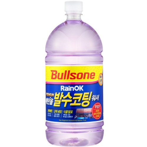 불스원 레인OK 프리미엄 에탄올 발수코팅 워셔액 1.8L (6개)_이미지