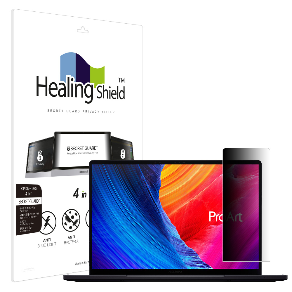 폰트리 힐링쉴드 ASUS ProArt PX13 HN7306 SNS 메신저 사이드 프라이버시 보안필름_이미지
