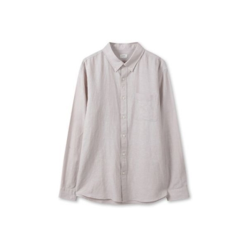 신성통상 탑텐 남성 리넨 버튼다운 셔츠_MSF2WC1901