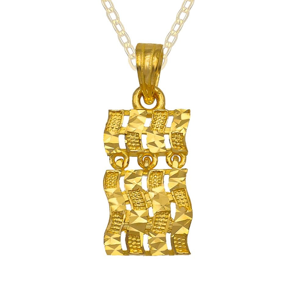 한국귀금속보석거래소 24K 순금 사각 물결 펜던트 3.75g이미지입니다. 누르면 해당 게시물로 새창이동합니다.