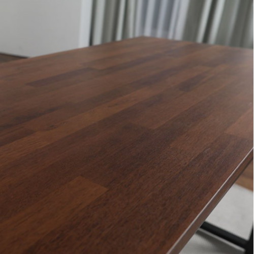 저스틴퍼니처 로드 멀바우 식탁 1400 (의자별도)_이미지