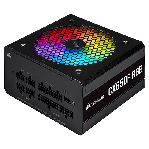 CORSAIR iCUE CX650F RGB 블랙