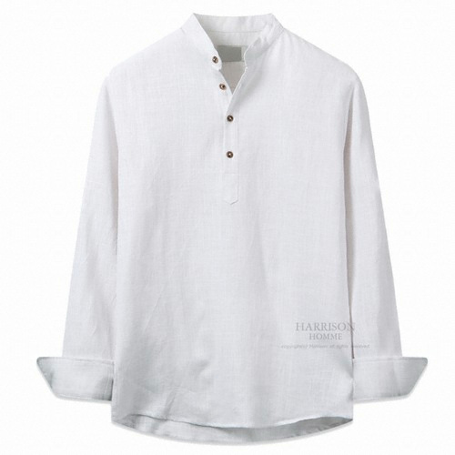 해리슨옴므 린넨 롤업 셔츠 TBC1001_이미지