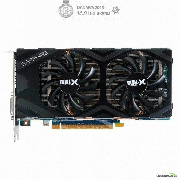 SAPPHIRE 라데온 HD 7850 OC D5 2GB Dual-X