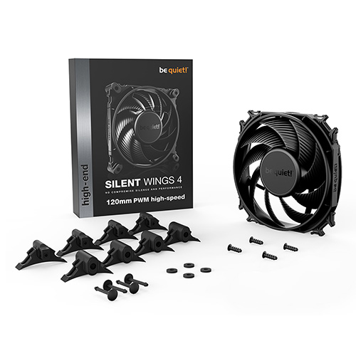 be quiet SILENT WINGS 4 PWM high-speed 120mm