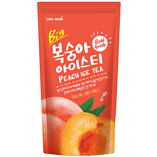 카페모어 빅 복숭아 아이스티 340ml (40개)_이미지