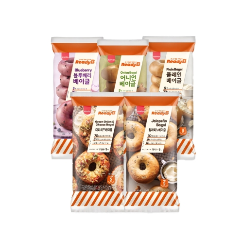 삼립 레디비 냉동 베이글 4봉 골라담기 플레인/어니언