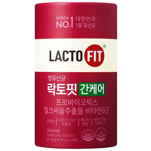 종근당건강 락토핏 간케어 유산균 2g 60포 (3개)_이미지