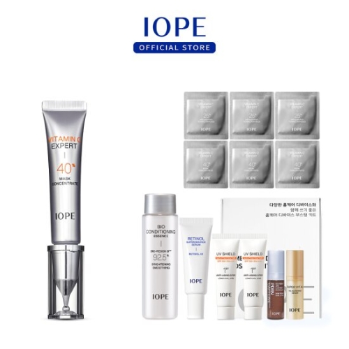 아모레퍼시픽 아이오페 비타민C 엑스퍼트 40% 마스크 컨센트레이트 15g (1개)_이미지