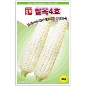옥수수씨앗종자 찰옥4호 700g 흰옥수수