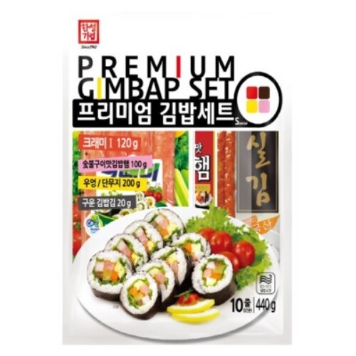프리미엄 김밥세트 440g