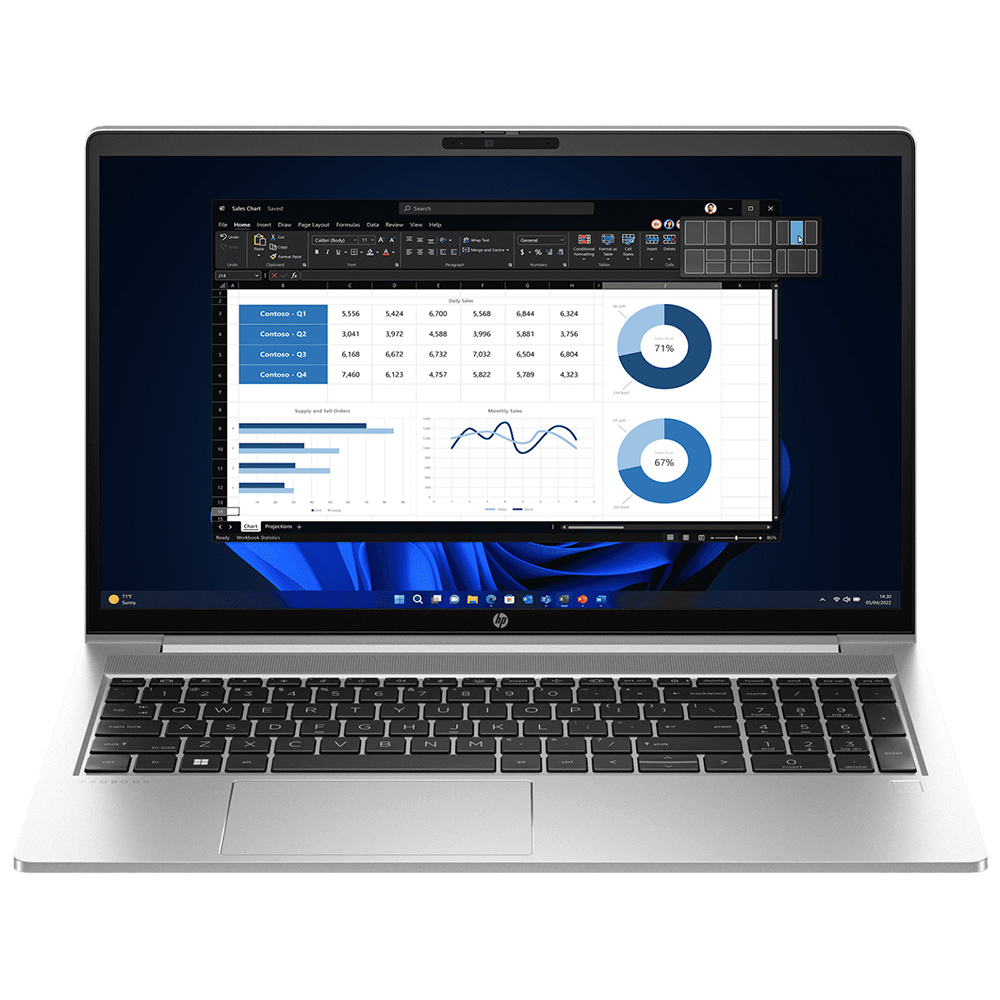HP 프로북 450 G10 B7HX6AT WIN11 64GB램 (SSD 4TB)