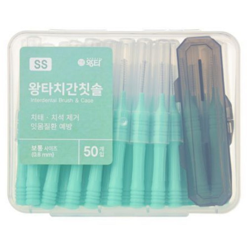 왕타 치간칫솔 SS 0.8mm 50개 (1개)_이미지