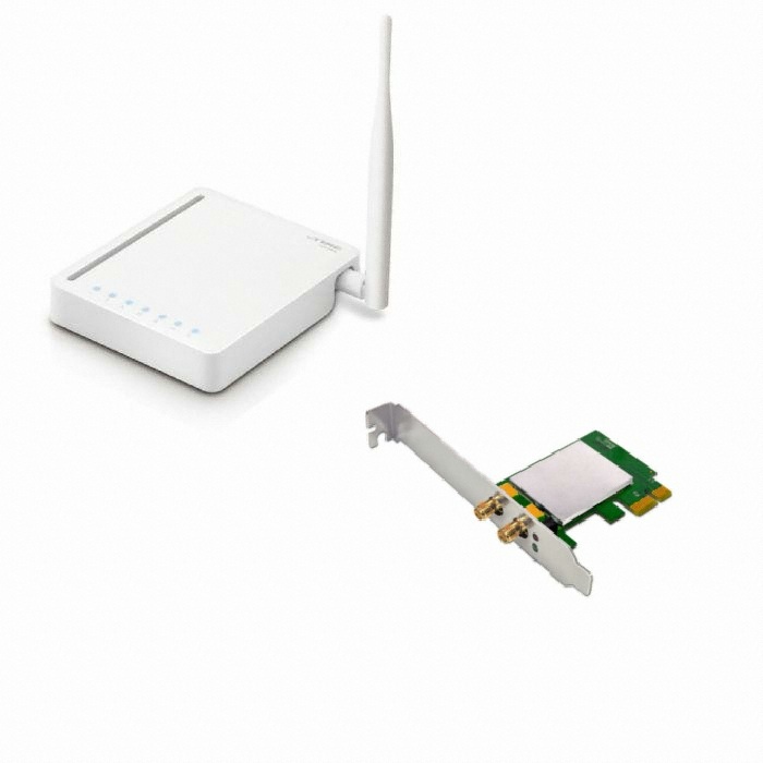 EFM ipTIME N104A 공유기 패키지 (+ N300PX PCI-E 무선랜카드)