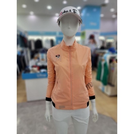 등판 배색 바람막이 점퍼 DM1LJB007