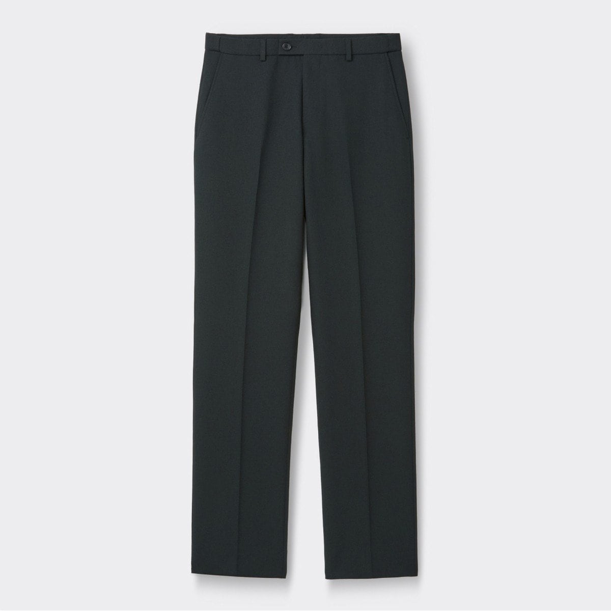 Black Regular Fit Textured Setup Pants CWPAM26401BKX