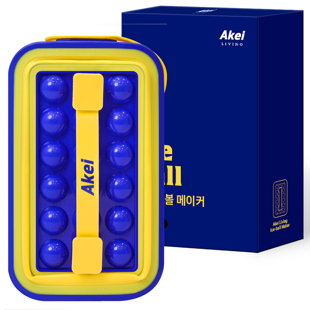 리빙 아이스볼 메이커 얼음 트레이 2p