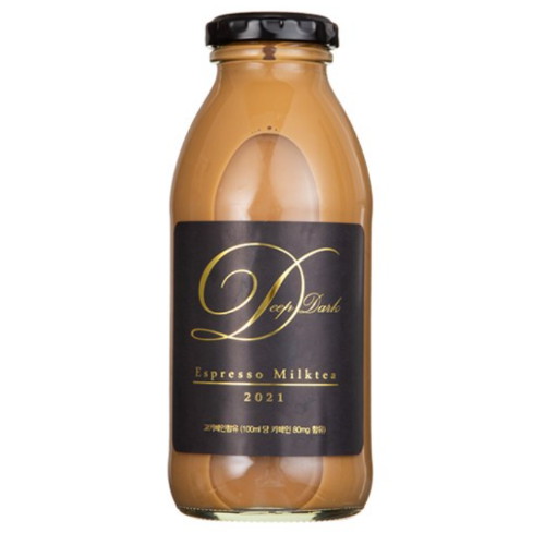틸리셔스 딥다크 에스프레소 밀크티 300ml (8개)_이미지