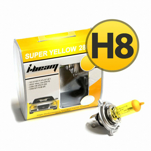 이아이 아이빔 슈퍼 옐로우 할로겐 12V (H8, 35W)_이미지
