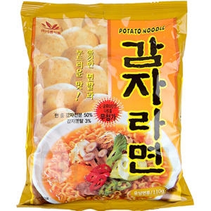 새롬 감자 라면 110g (10개)_이미지
