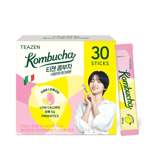 티젠 콤부차 시칠리아 핑크레몬 30개입 (15개)