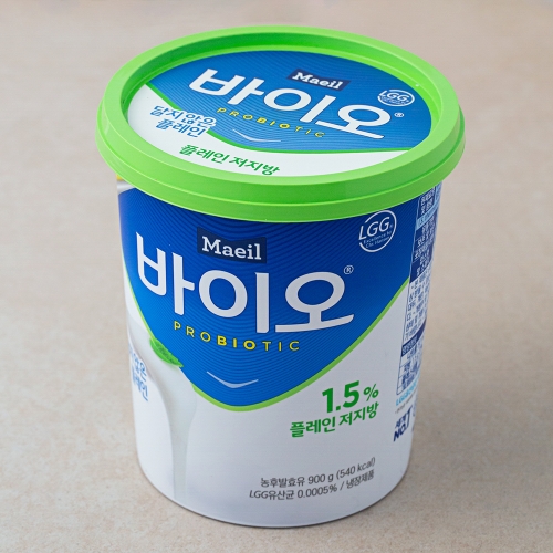 매일유업 매일바이오 플레인 저지방 900g이미지입니다. 누르면 해당 게시물로 새창이동합니다.