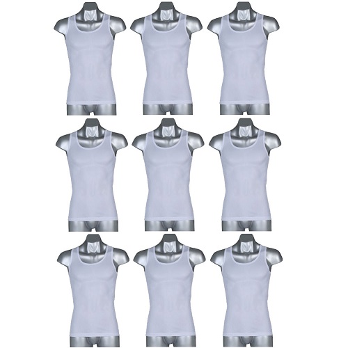 쌍방울 트라이(TRY) 에어로쿨 민소매 런닝 9종 세트 TMRH901 (9매)