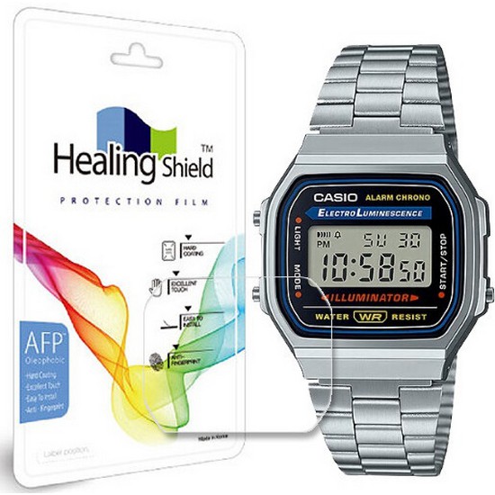 힐링쉴드 카시오 A168WA-1 기스방지 유리보호필름