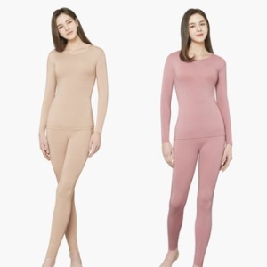 BYC 여성 부드러운 모달 스판 내의 내복 상하세트_ DCS5084 (1세트)